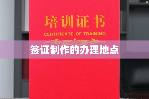 驿城签证制作的办理地点