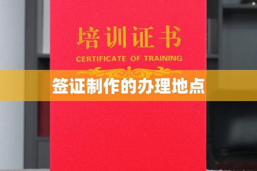 驿城签证制作的办理地点