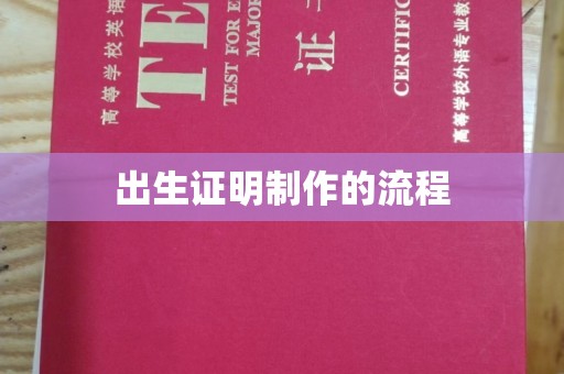 驿城出生证明制作的流程