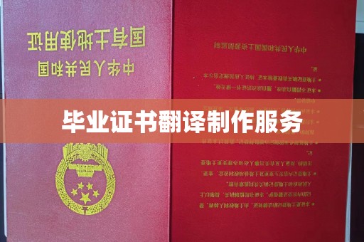 驿城毕业证书翻译制作服务